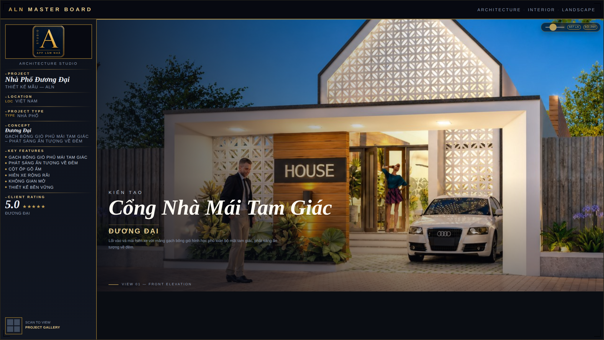 Nhà Phố Đương Đại